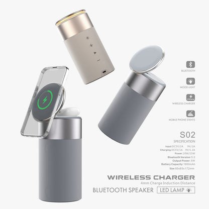 Multi-Function iPhone And AirPods Wireless Charger