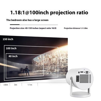 Portable Projector for Home Use.